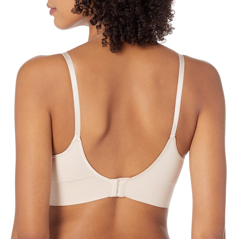 Warner's Women's Easy Does It No Dig Wire-Free Bra, Butterscotch, 2XL - Image 2